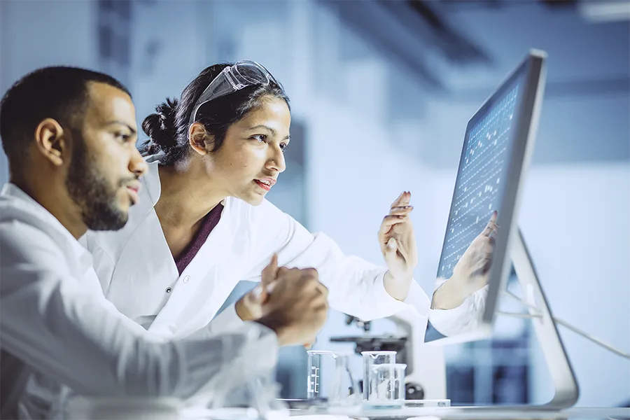 laboratory researchers